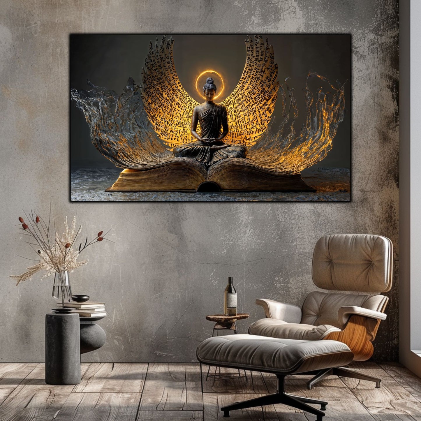 Tablou Decorativ pt Living sau Dormitor - Print UV pe Sticla - „Ascend” - No01