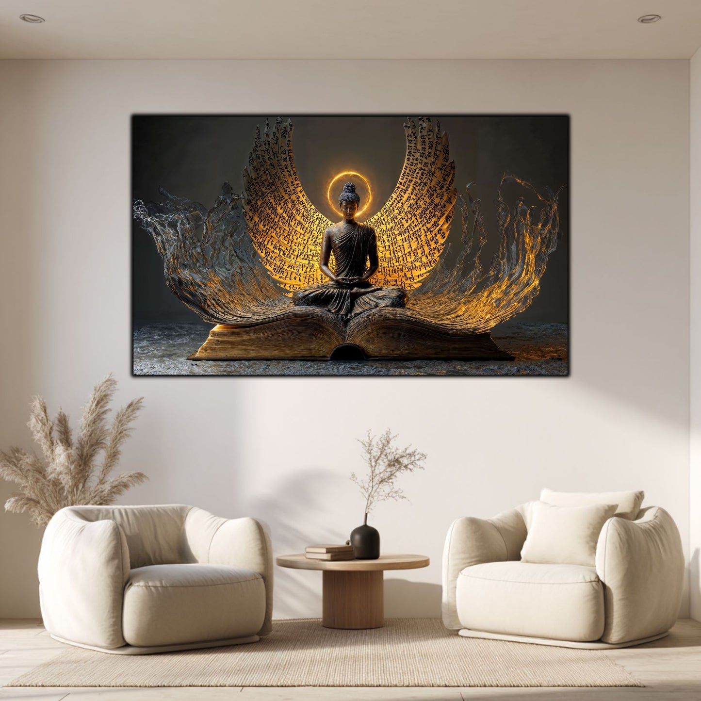 Tablou Decorativ pt Living sau Dormitor - Print UV pe Sticla - „Ascend” - No01