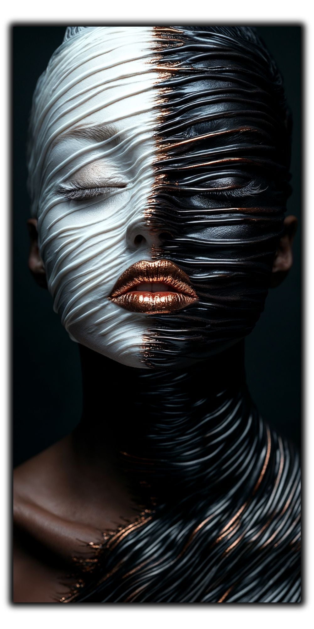 Innerverse - Tablou Sticla - Unicat - no18