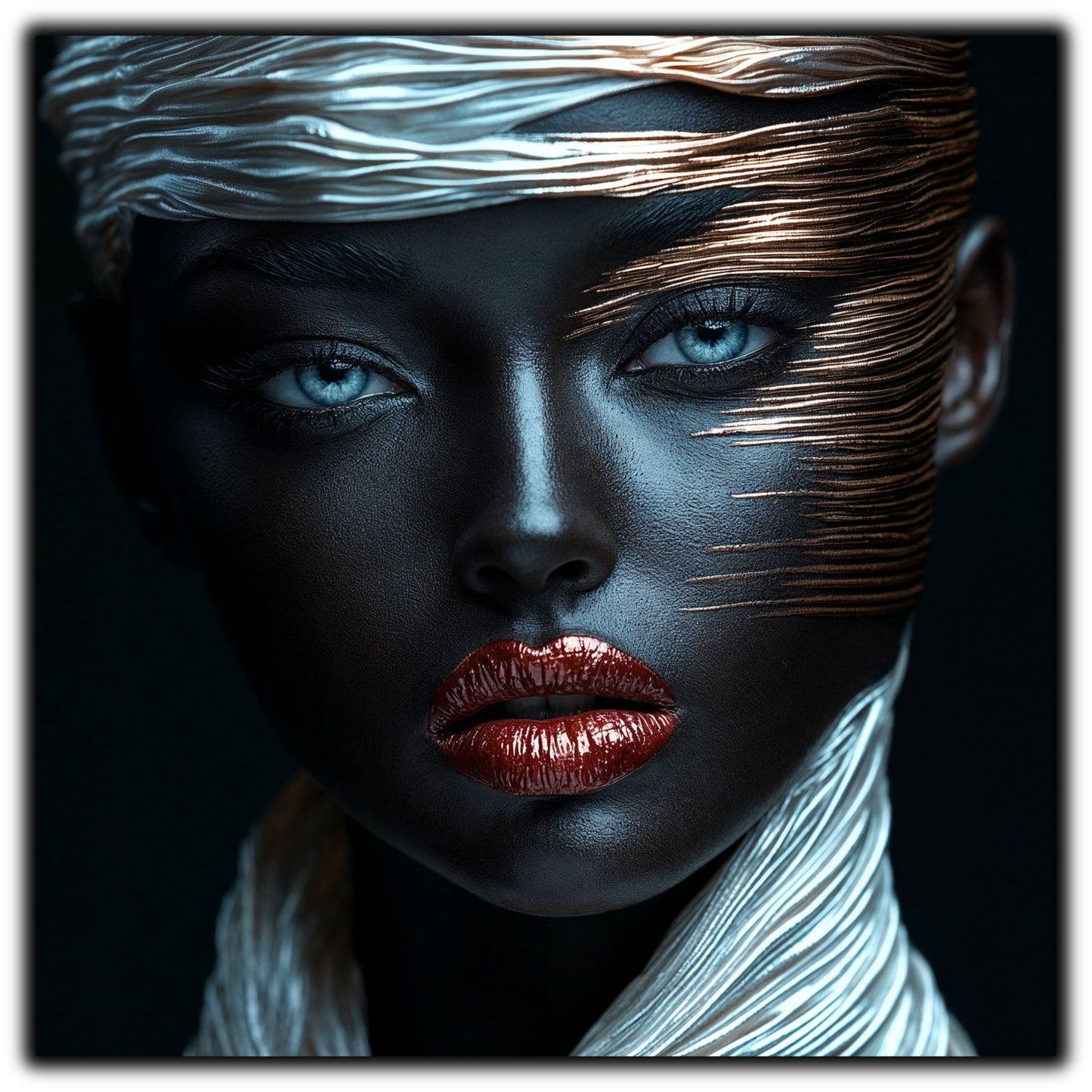 Innerverse - Tablou Sticla - Unicat - no24