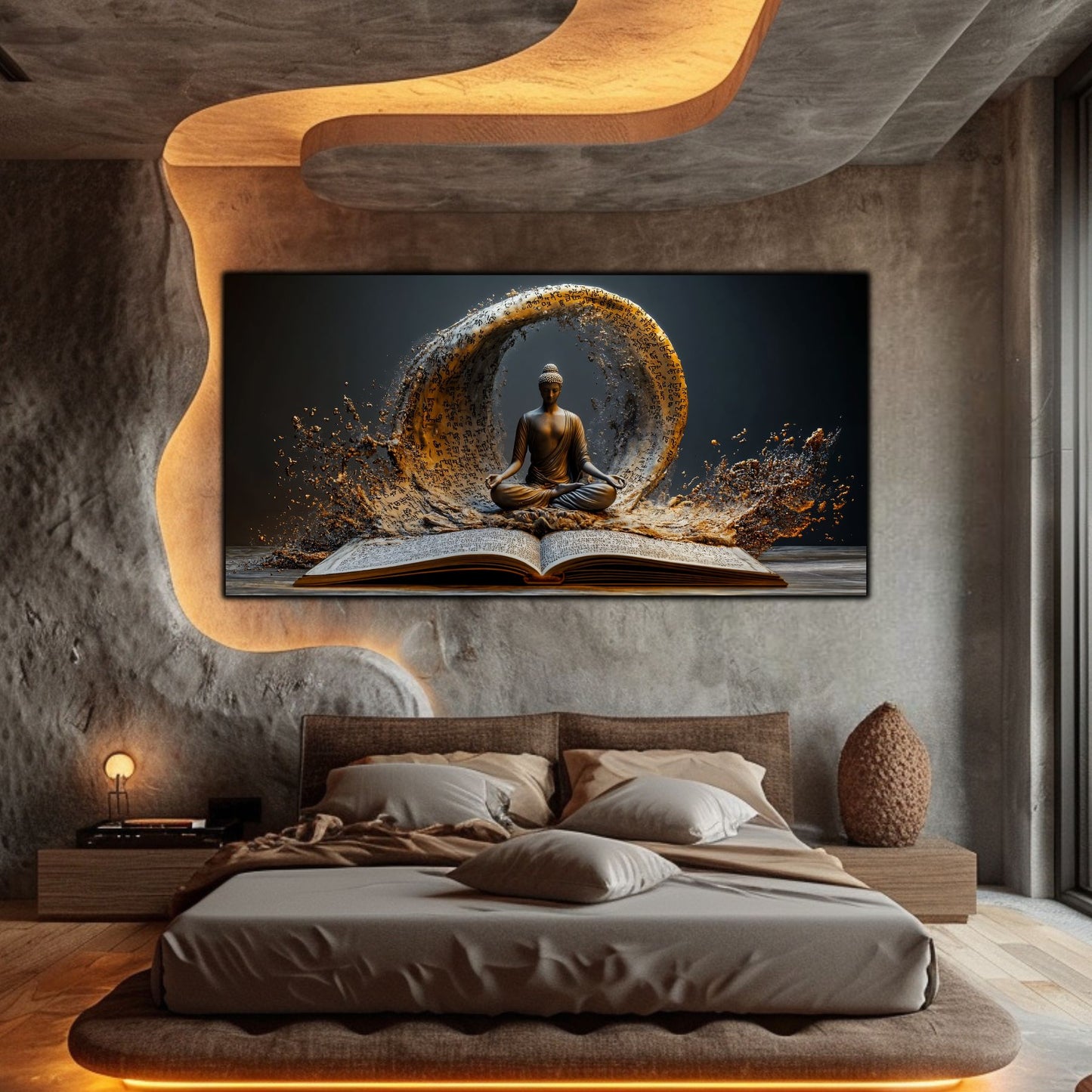 Neo-Icon, Tablou Decorativ din Sticla – Ideal pentru Dormitor si Living NO 23