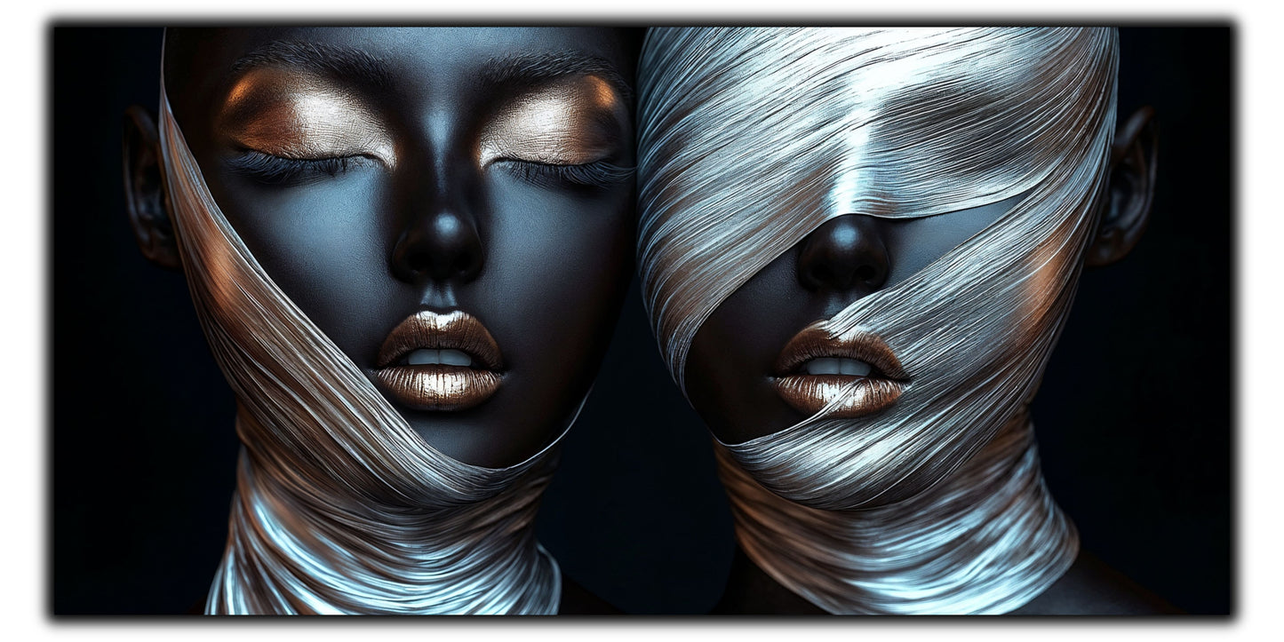 Innerverse - Tablou Sticla - Unicat - no21