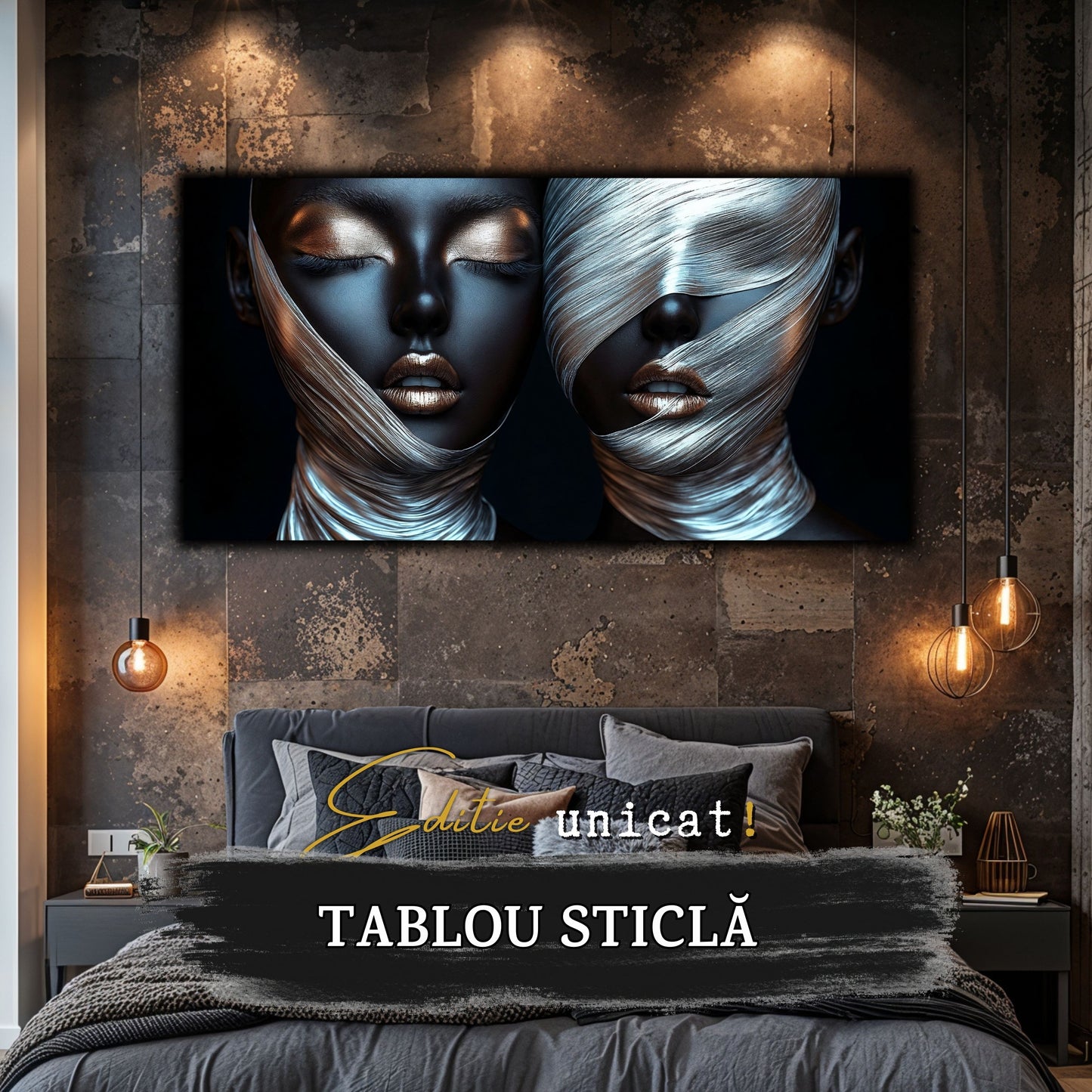 Innerverse - Tablou Sticla - Unicat - no21
