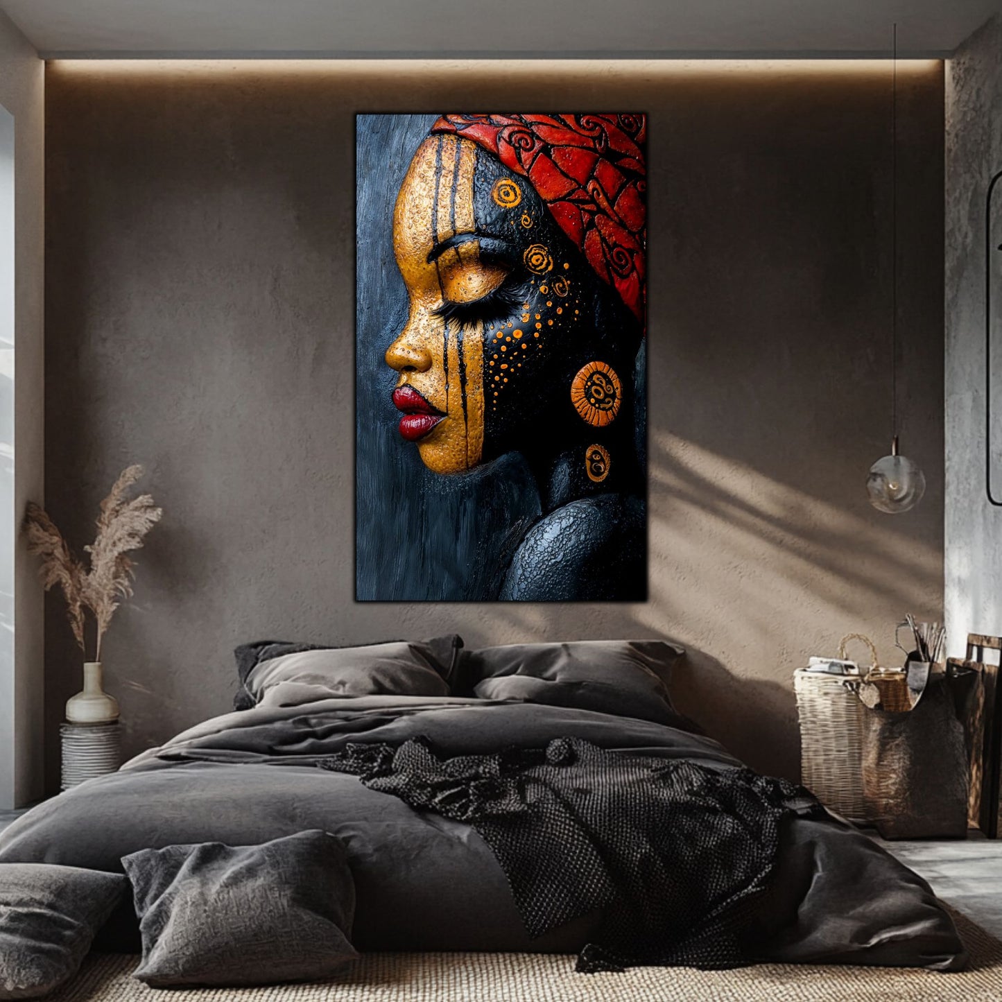 Tablou pt Decorul Livingului Modern – Sticla Securizata – Colectia Ancestral - No14