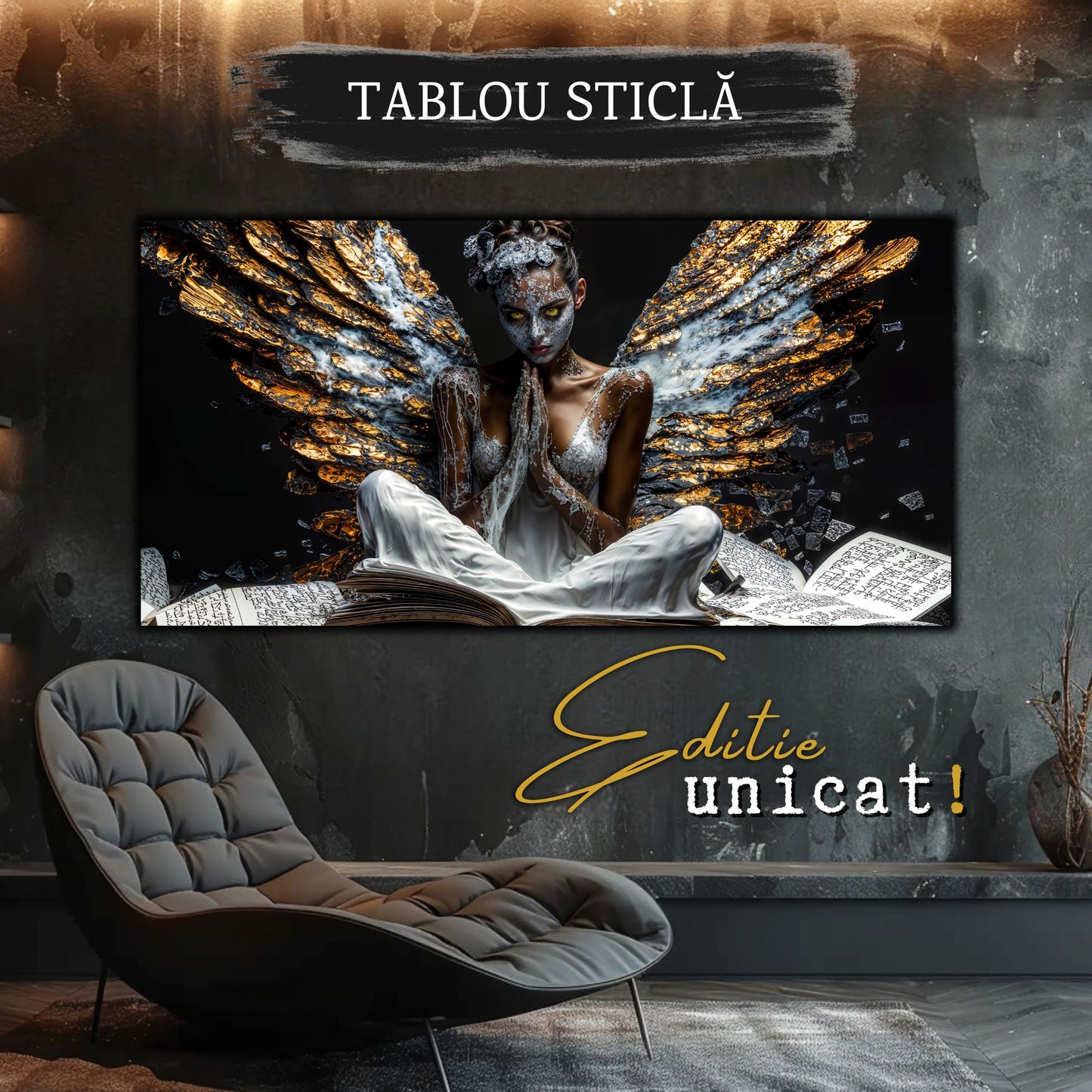 Frosted Soul 10 - Tablou Sticla Securizata