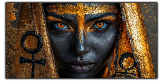 Whispers of the Nile - Tablou Sticla - 42