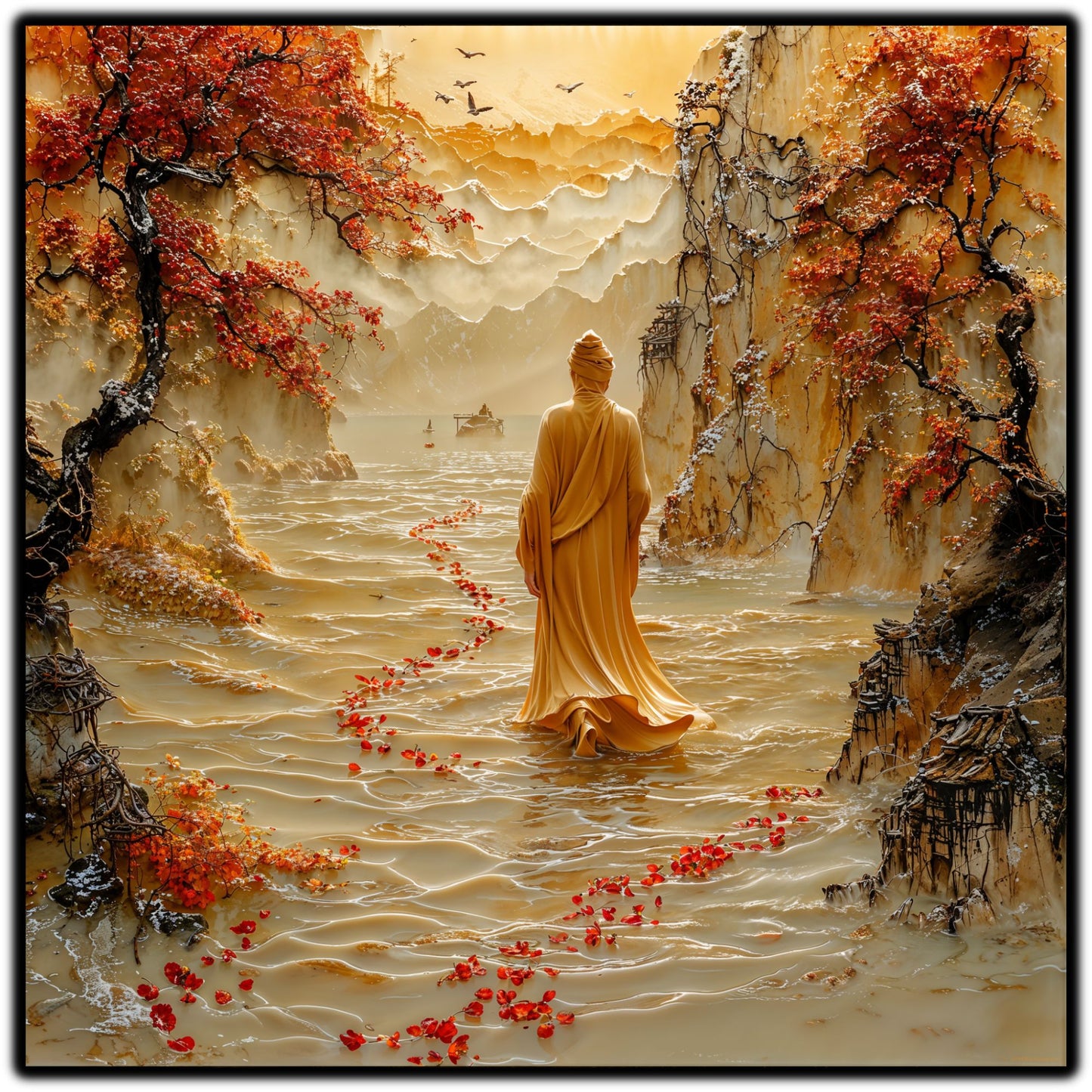 Tablou pe Sticla - Beyound the Self - 07