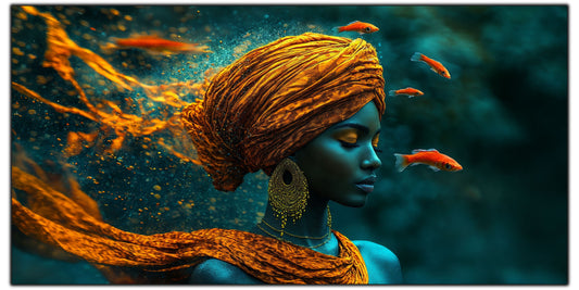 Tablou Sticla - pentru Living sau Dormitor - Swirling Visions 13