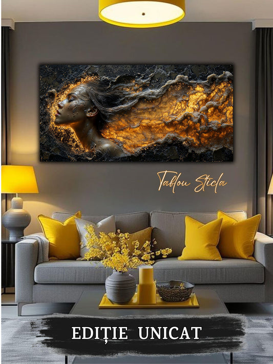 Zen Embers - Tablou Sticla Securizata - 02