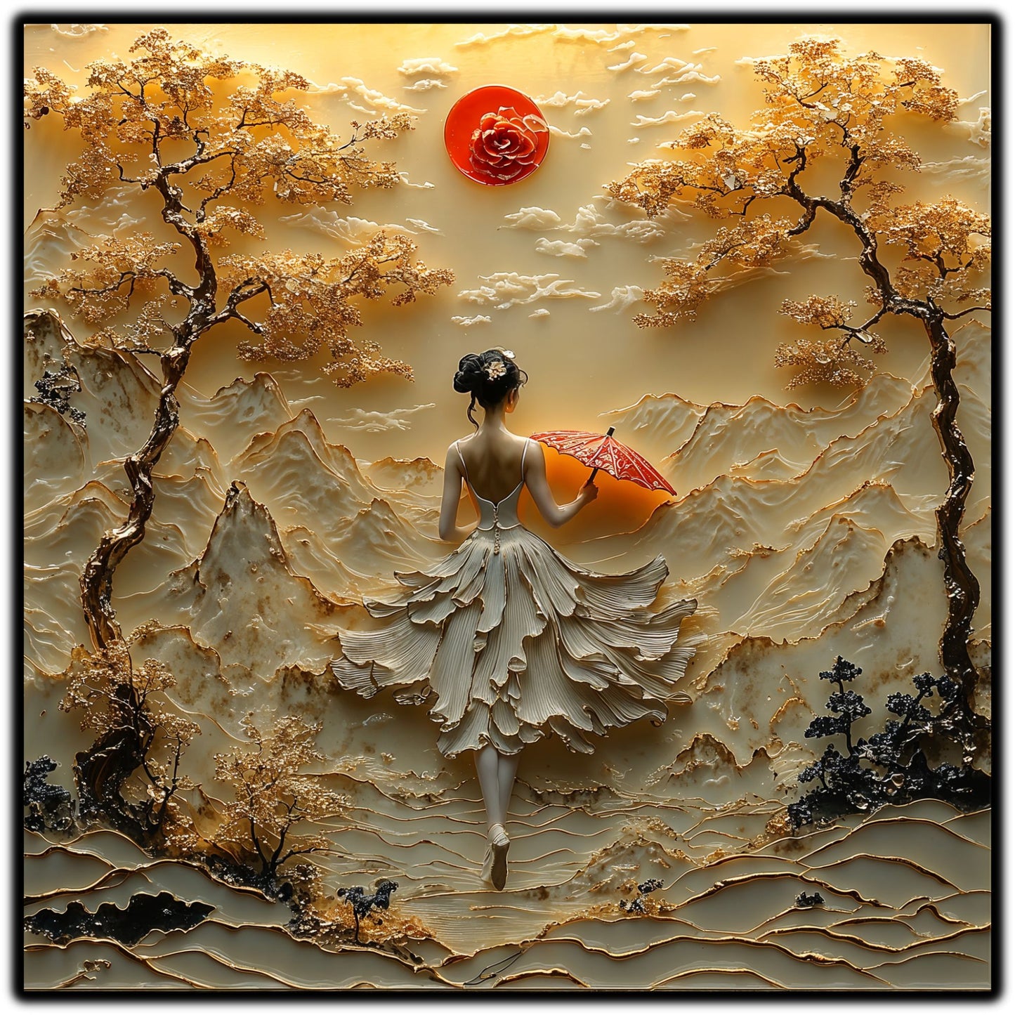 Tablou Sticla Securizata - Fragment of The Soul - 19