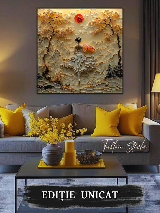 Tablou Sticla Securizata - Fragment of The Soul - 19