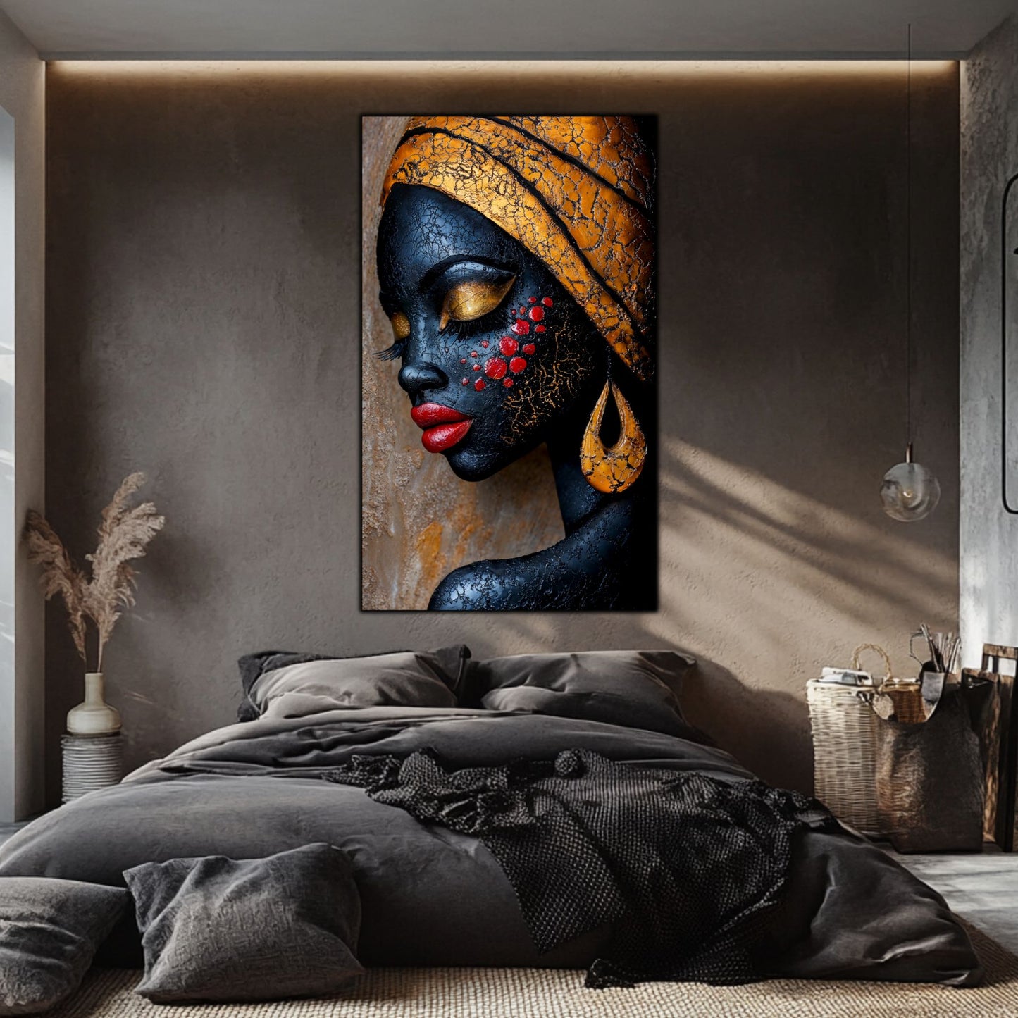 Tablou pt Decorul Livingului Modern – Sticla Securizata – Colectia Ancestral - No13