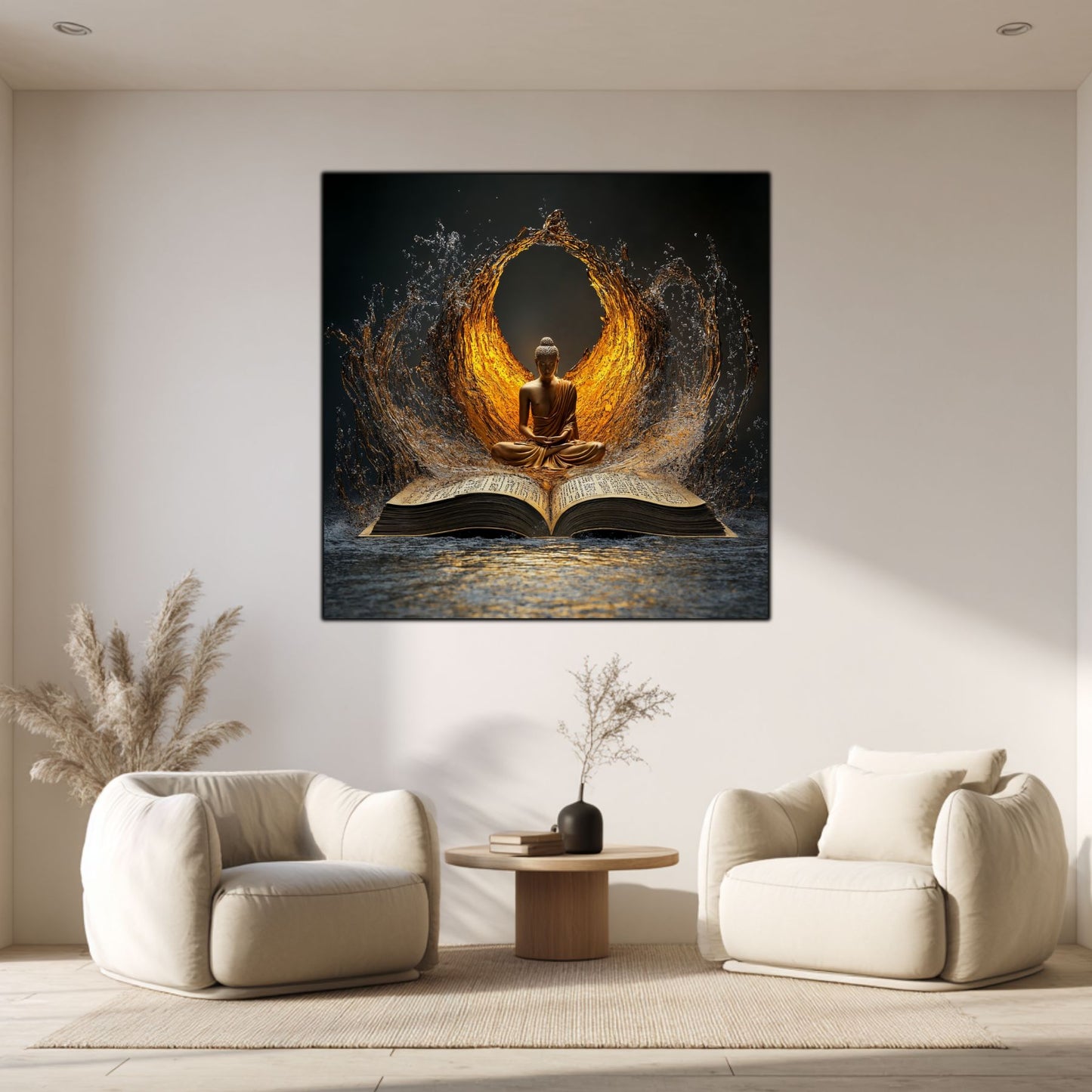 Tablou Decorativ pt Living sau Dormitor - Print UV pe Sticla - „Ascend” - No17