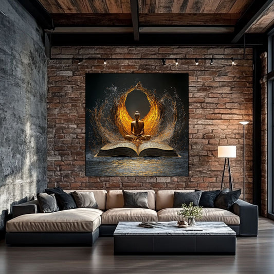 Tablou Decorativ pt Living sau Dormitor - Print UV pe Sticla - „Ascend” - No17