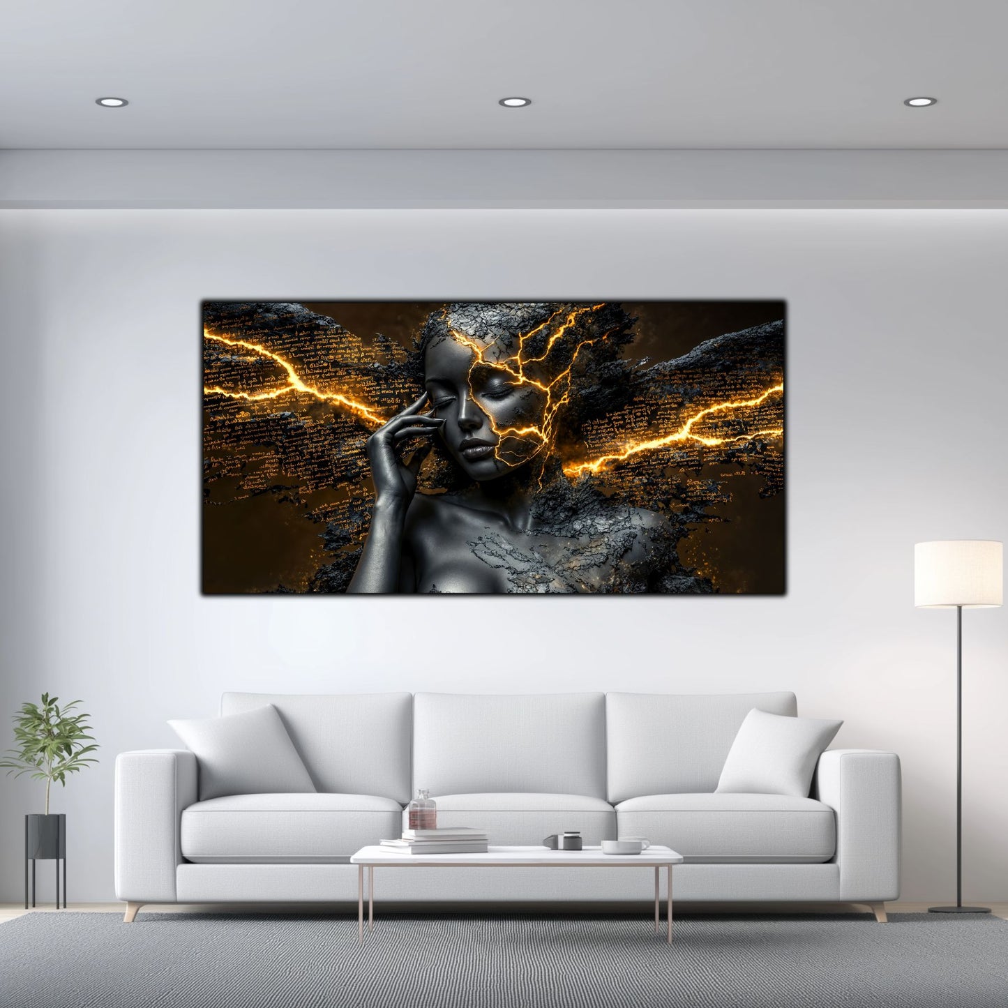 Tablou Decorativ Premium – Ideal pentru Dormitor si Living - Print UV pe Sticla Securizata