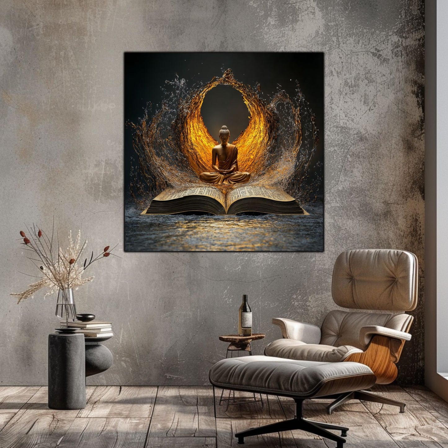 Tablou Decorativ pt Living sau Dormitor - Print UV pe Sticla - „Ascend” - No17