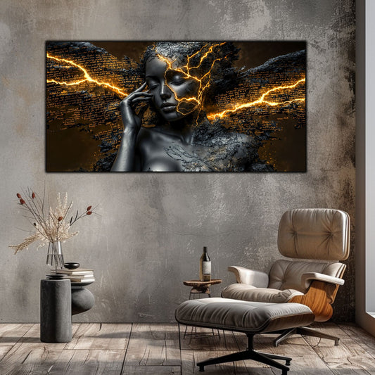 Tablou Decorativ Premium – Ideal pentru Dormitor si Living - Print UV pe Sticla Securizata