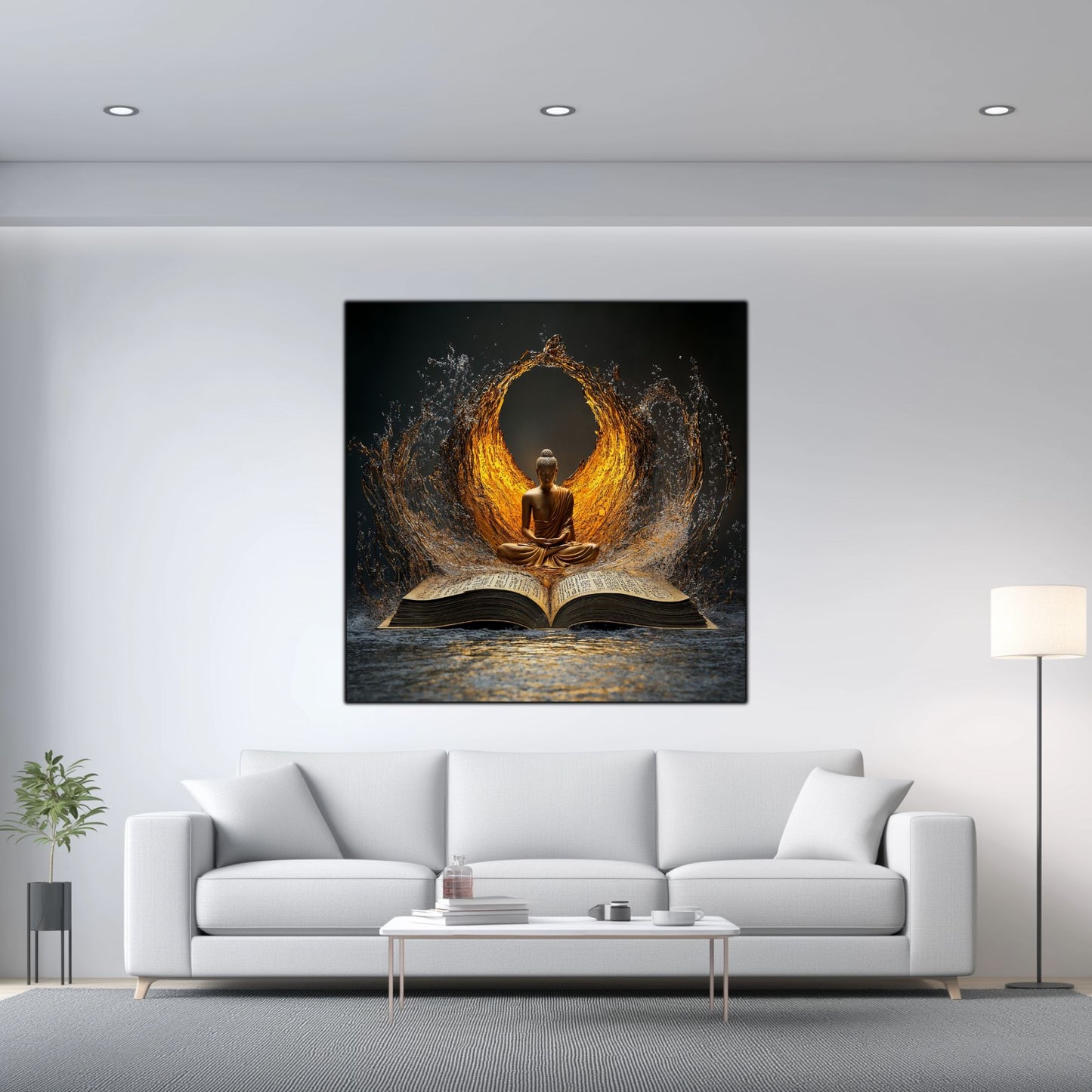 Tablou Decorativ pt Living sau Dormitor - Print UV pe Sticla - „Ascend” - No17