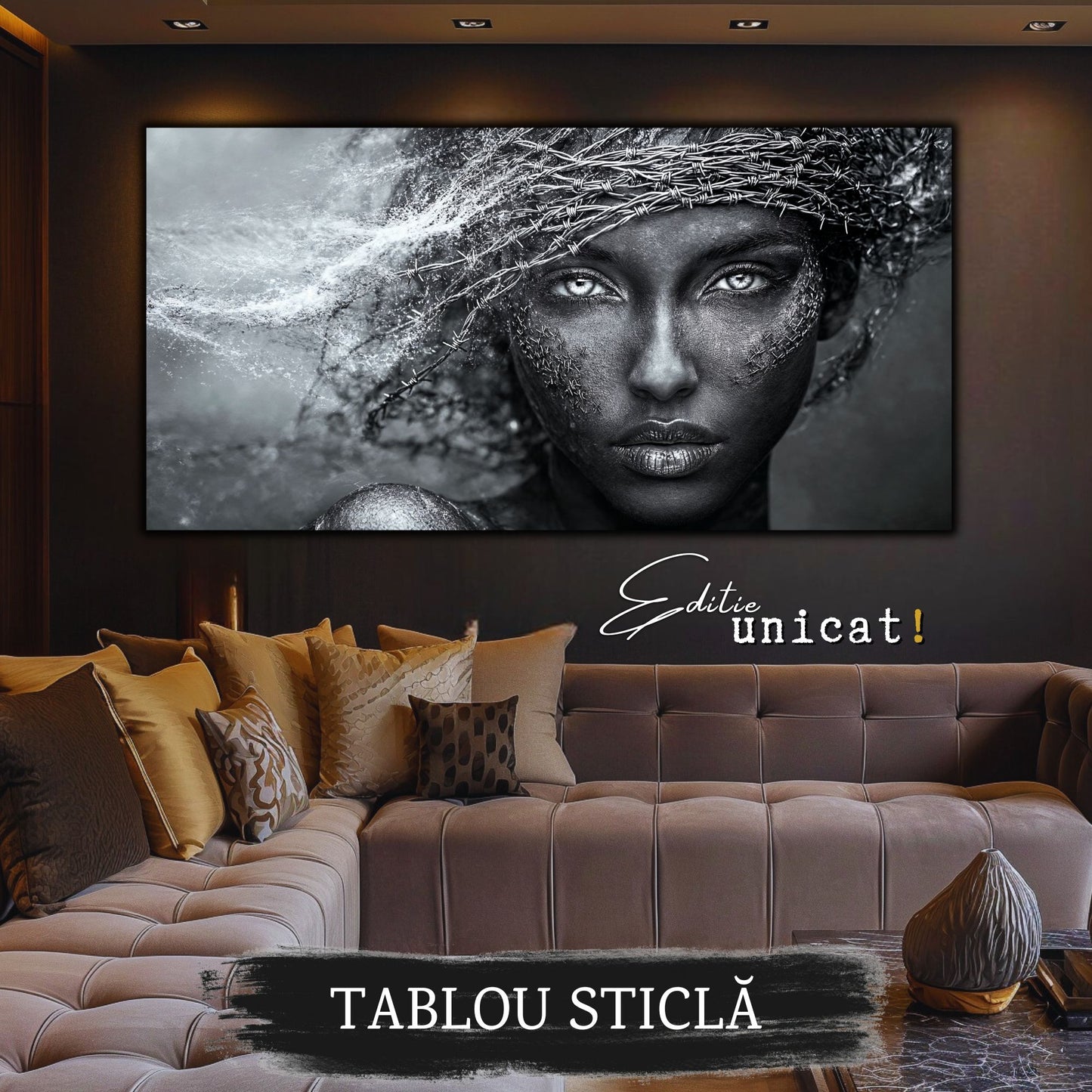 Frosted Soul - Tablou Sticla Securizata - 15