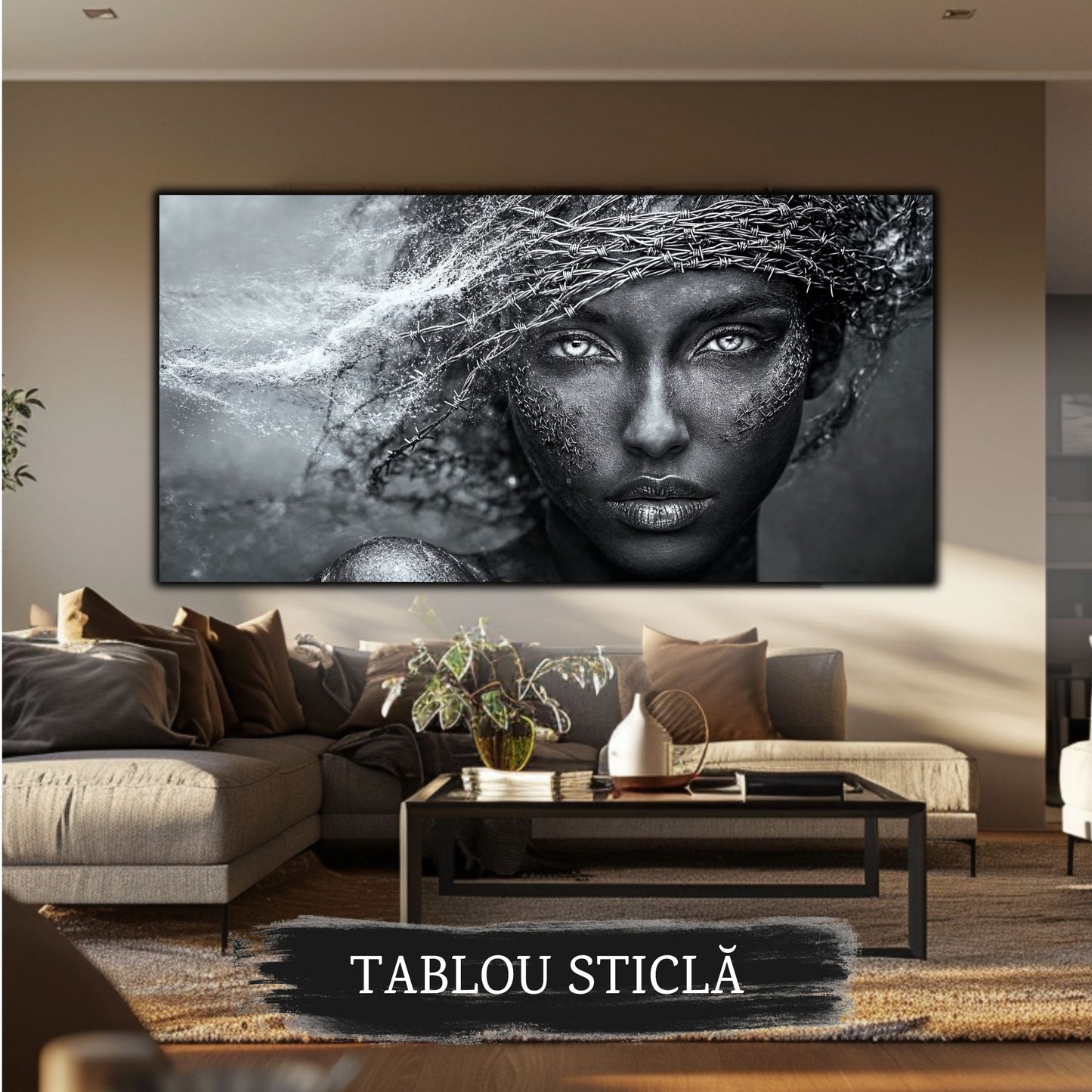 Frosted Soul - Tablou Sticla Securizata - 15