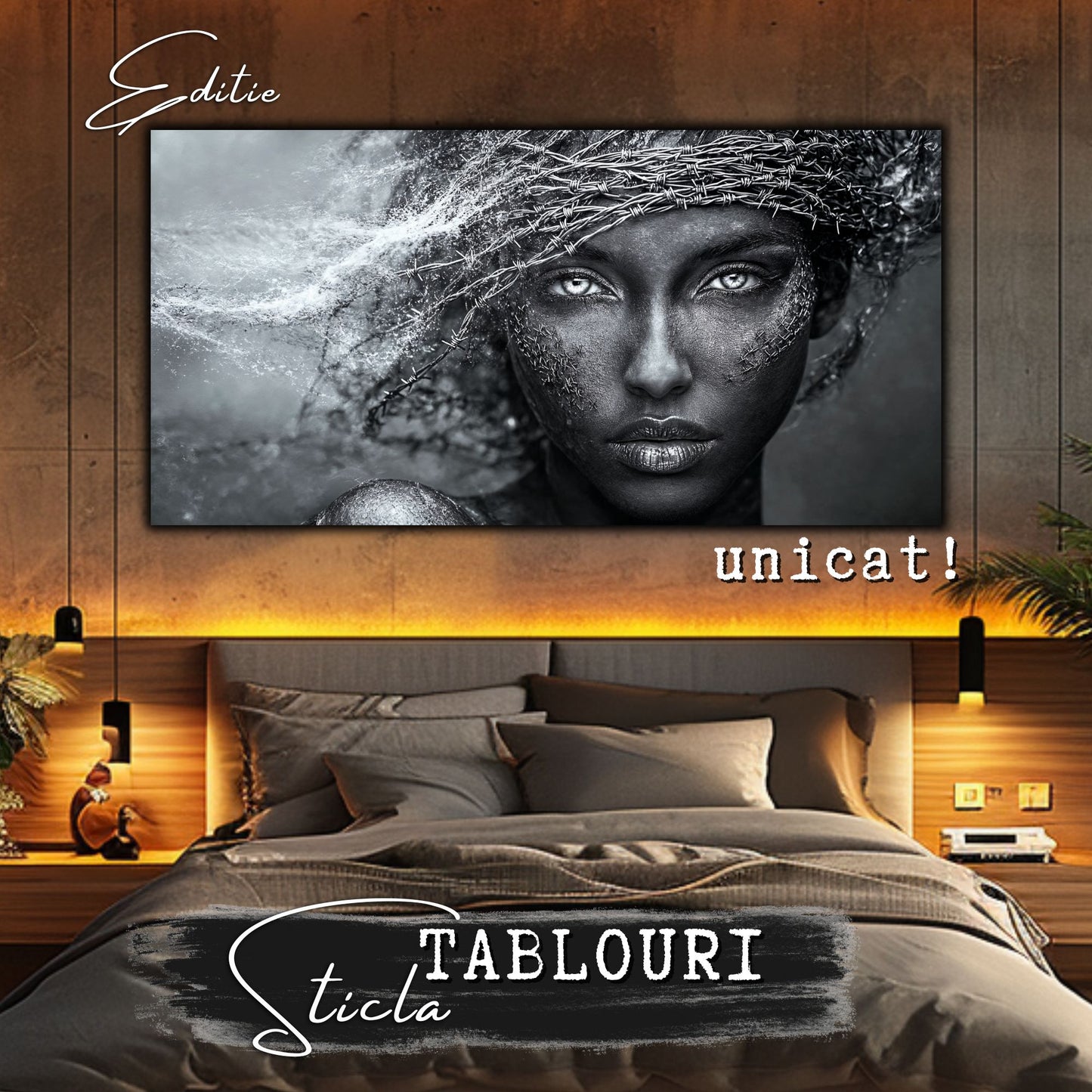 Frosted Soul - Tablou Sticla Securizata - 15