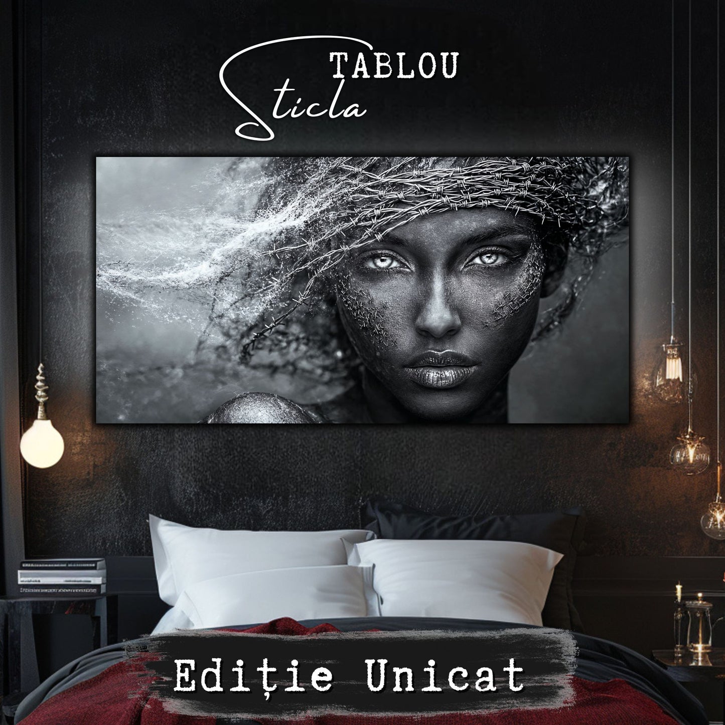 Frosted Soul - Tablou Sticla Securizata - 15