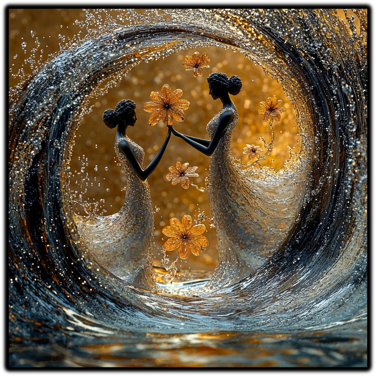 Tablou Sticla Securizata - Twisted Dream - 01