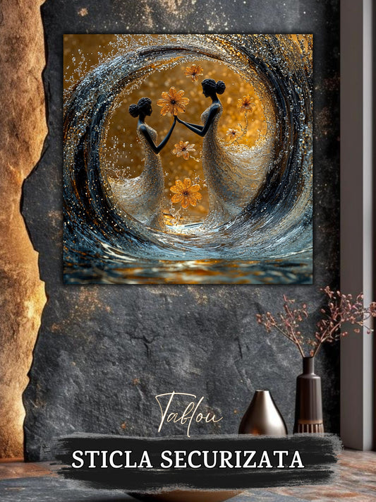 Tablou Sticla Securizata - Twisted Dream - 01