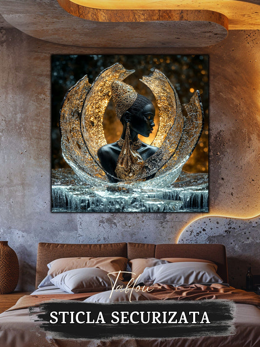 Tablou Sticla Securizata - Soul's Mandala No05
