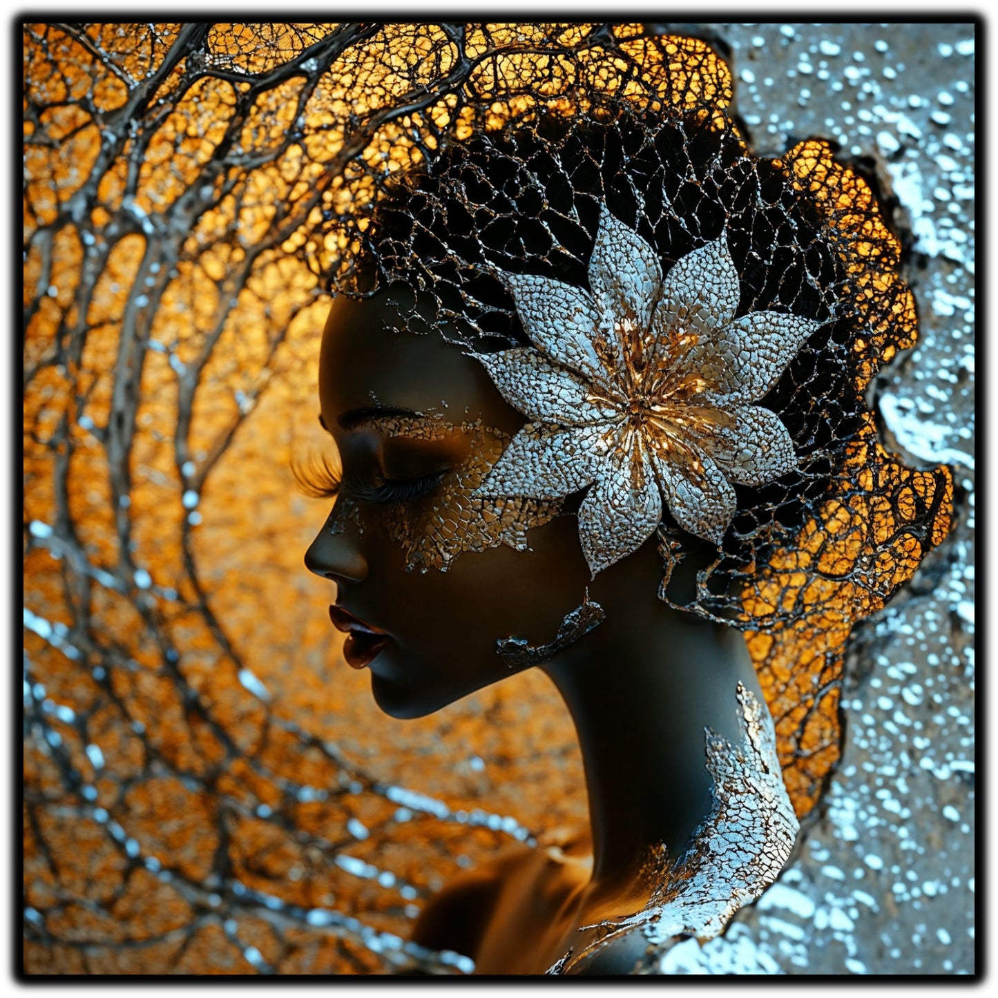 Liquid dream - Tablou Unicat pe Sticla - 05