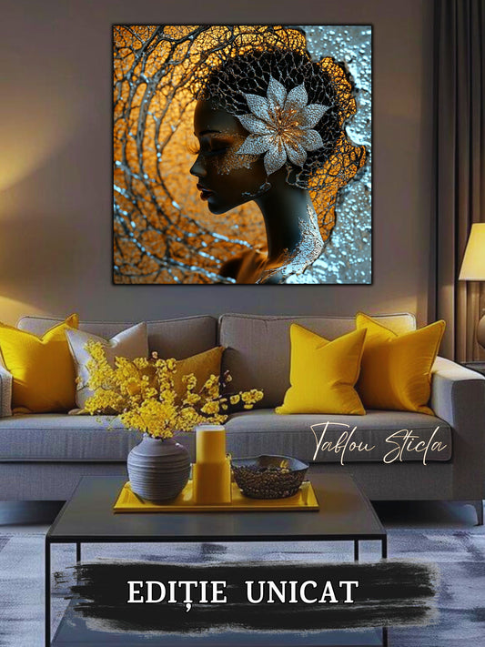 Liquid dream - Tablou Unicat pe Sticla - 05