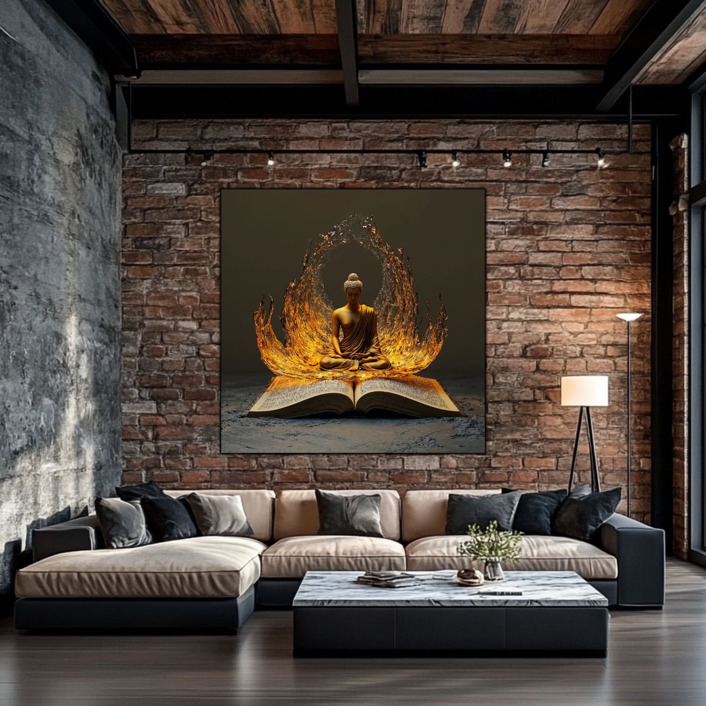 Tablou Decorativ pt Living sau Dormitor - Print UV pe Sticla - „Ascend” - No18