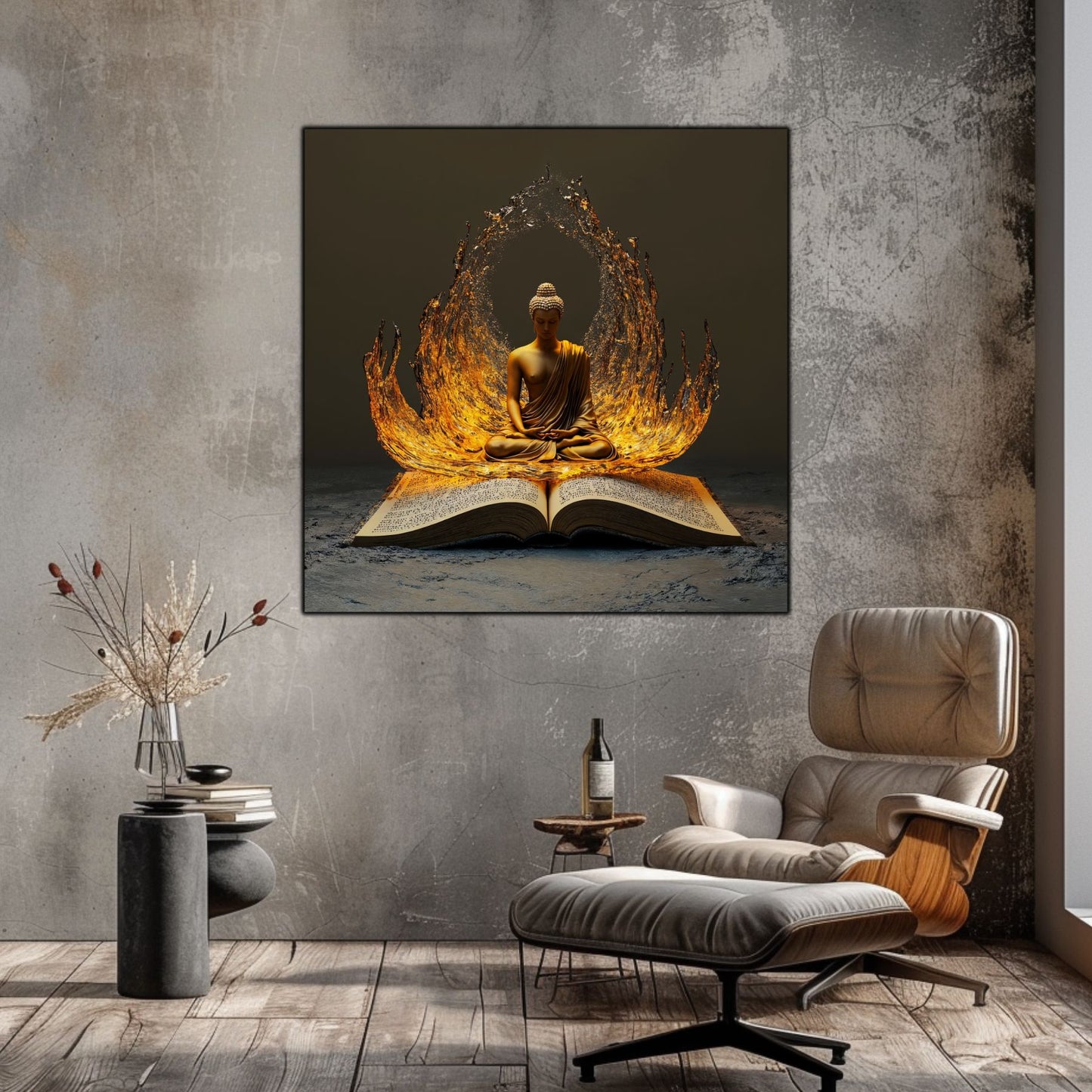 Tablou Decorativ pt Living sau Dormitor - Print UV pe Sticla - „Ascend” - No18