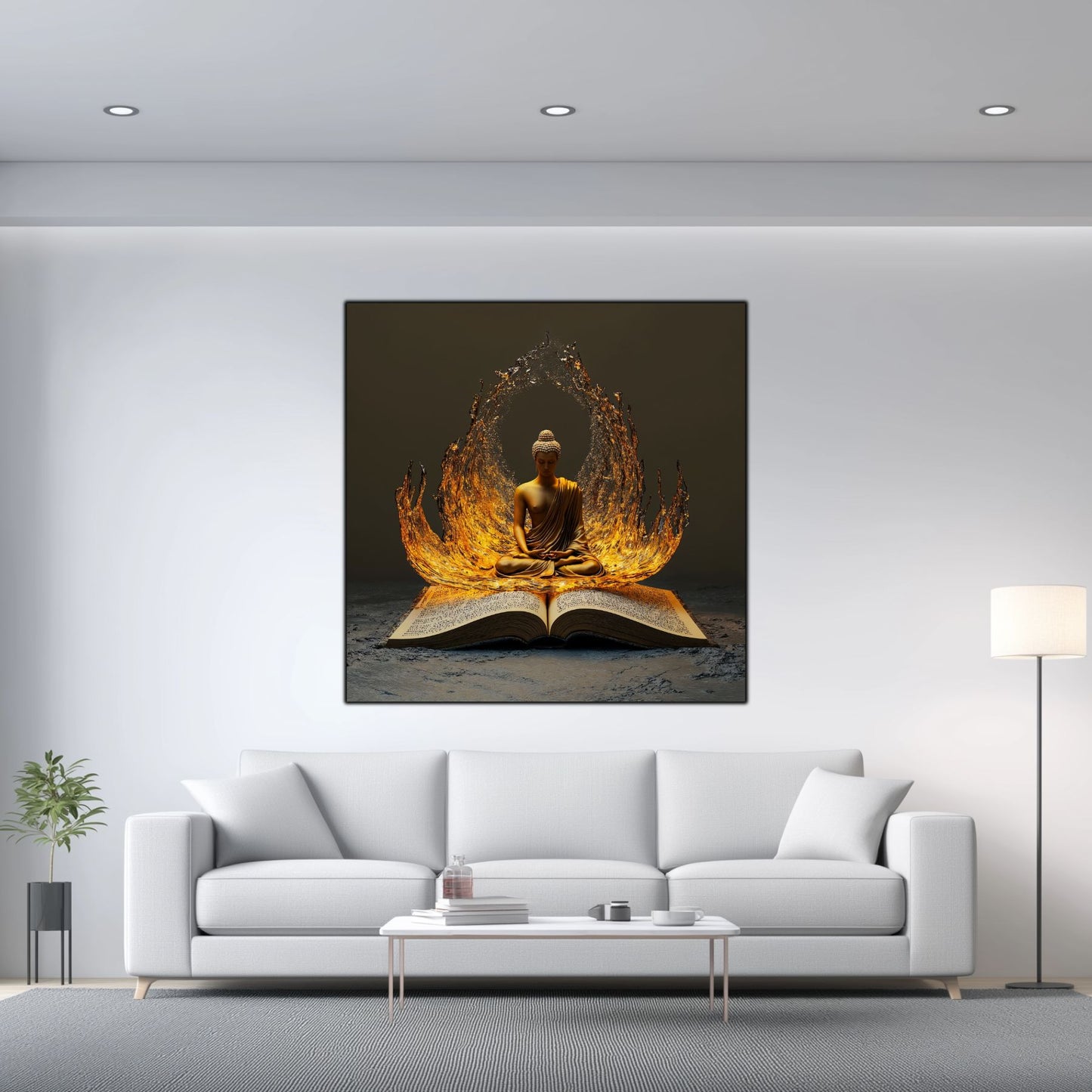 Tablou Decorativ pt Living sau Dormitor - Print UV pe Sticla - „Ascend” - No18