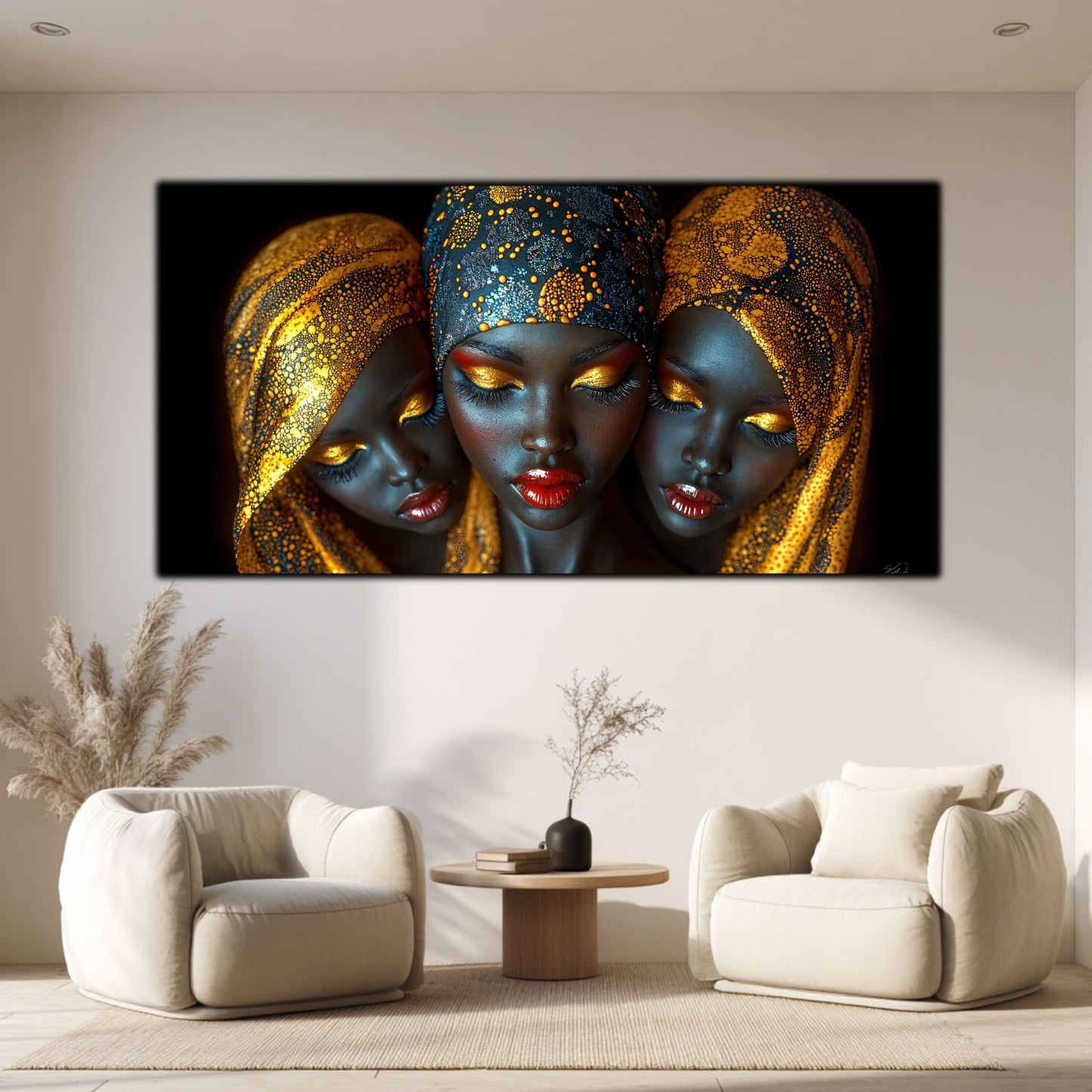 Tablou unicat din sticlă securizată - Beyond Tribe NO06