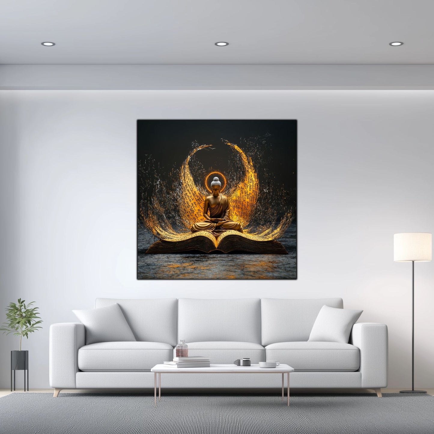 Tablou Decorativ pt Living sau Dormitor - Print UV pe Sticla - „Ascend” - No15