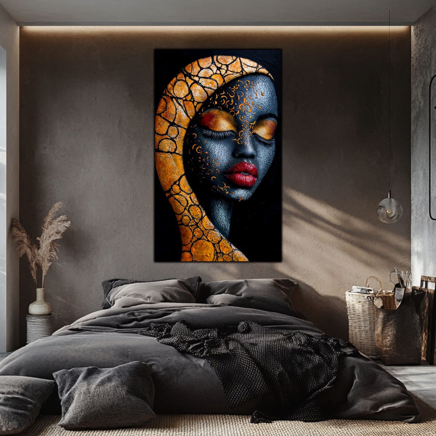 Tablou pt Decorul Livingului Modern – Sticla Securizata – Colectia Ancestral - No17