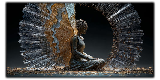 Tablou pe sticlă securizată – unicat - Silent Shatter 16