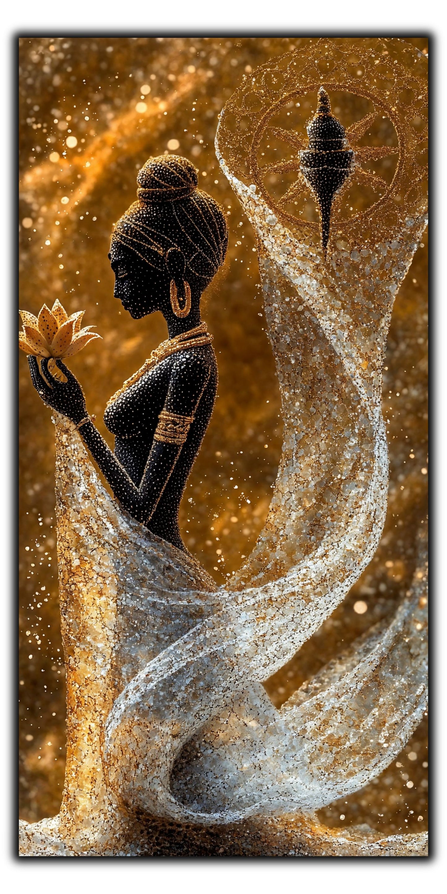 Tablou Sticla Securizata - Twisted Dream - 45