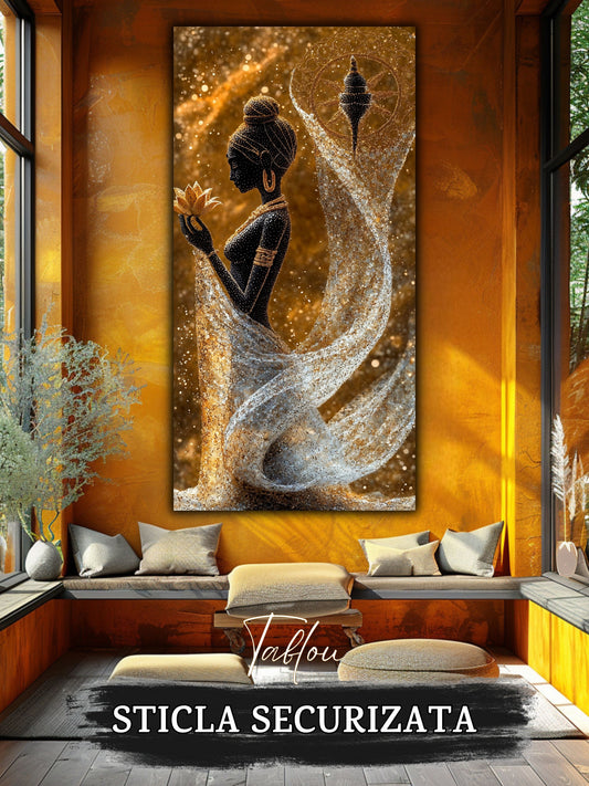 Tablou Sticla Securizata - Twisted Dream - 45