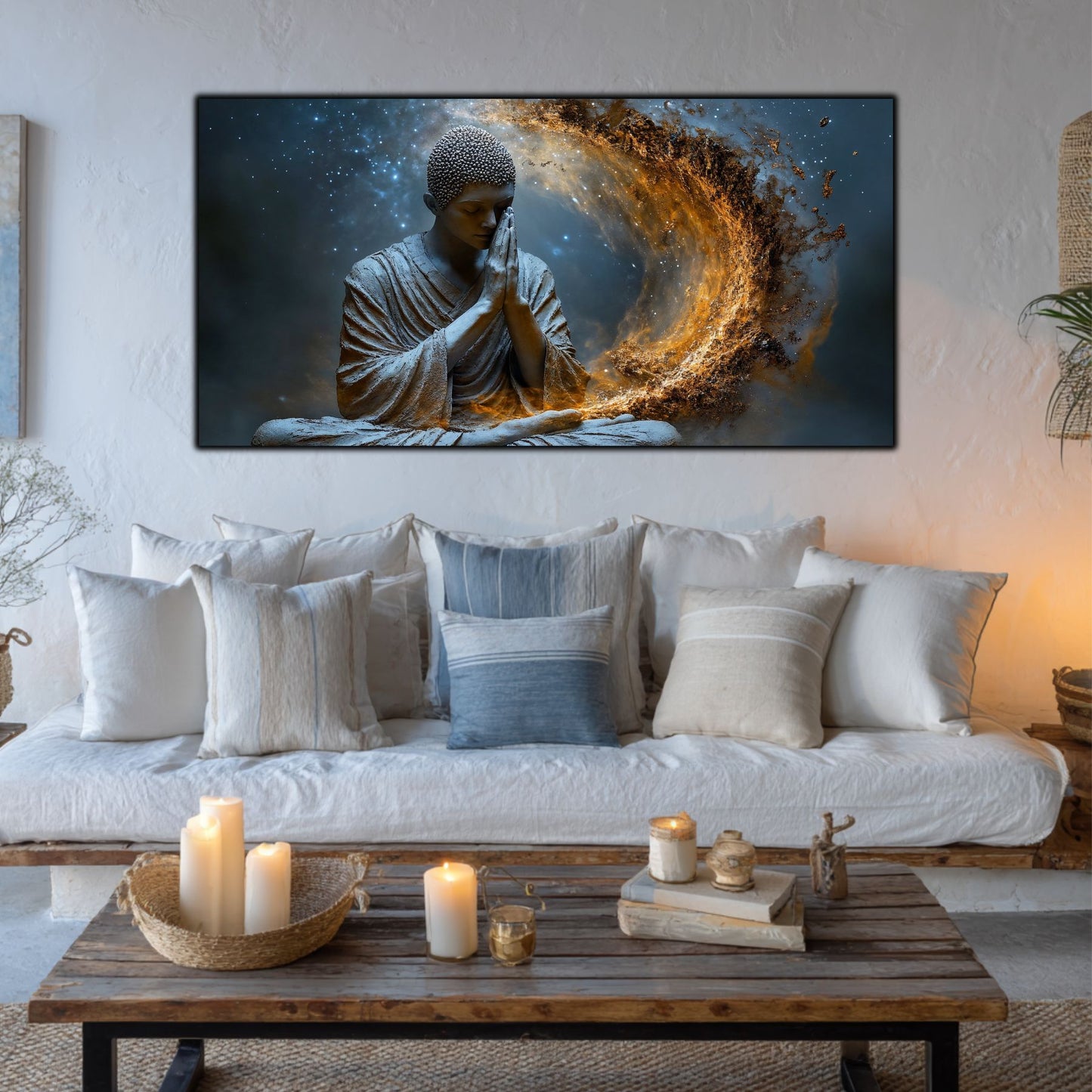 Tablou Decorativ pe Sticla Securizata – Ideal pt Dormitor si Living - Beyond Stardust No12