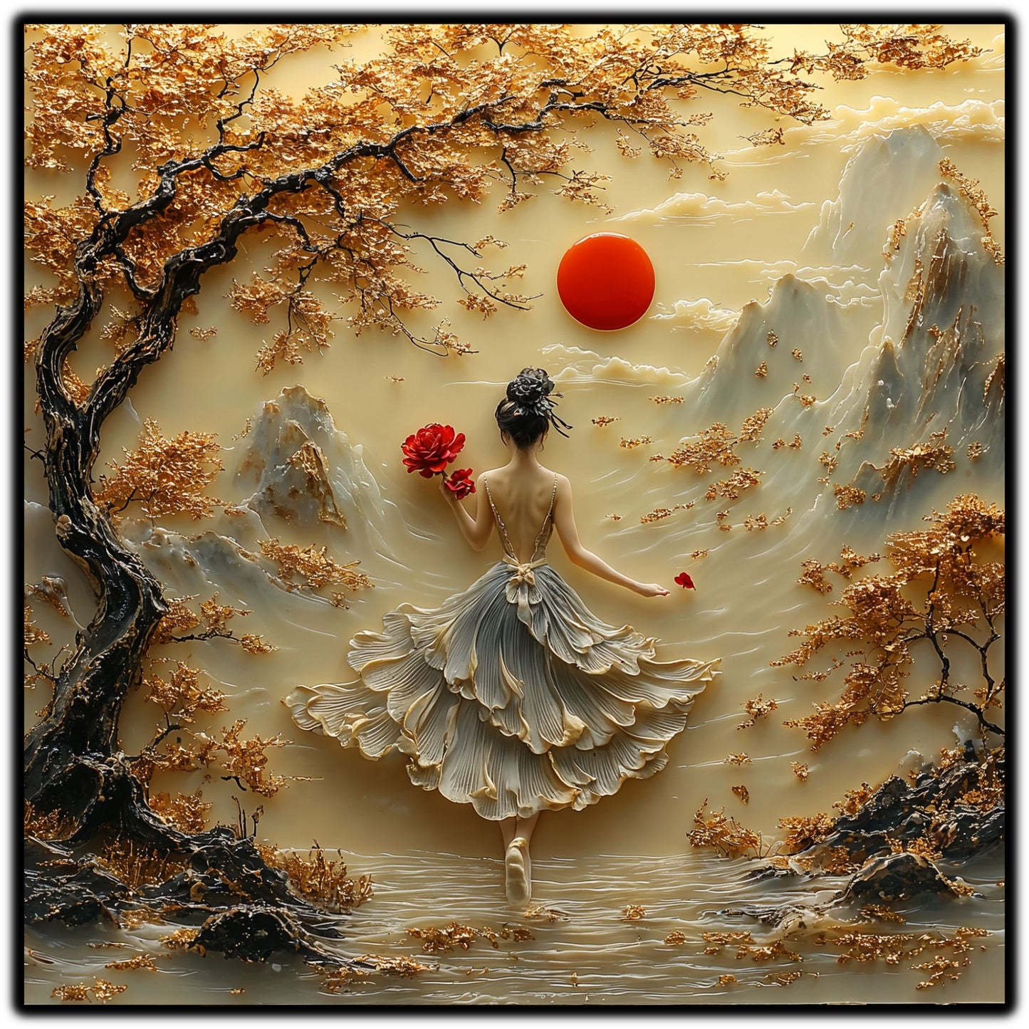 Tablou Sticla Securizata - Fragment of The Soul - 20