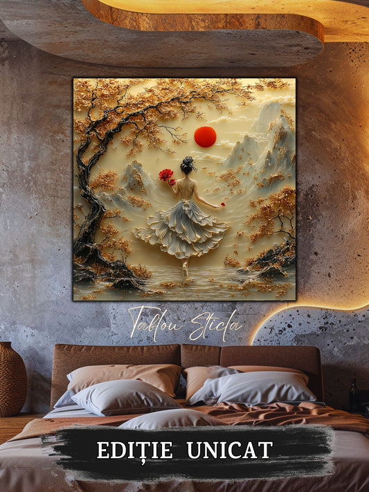 Tablou Sticla Securizata - Fragment of The Soul - 20