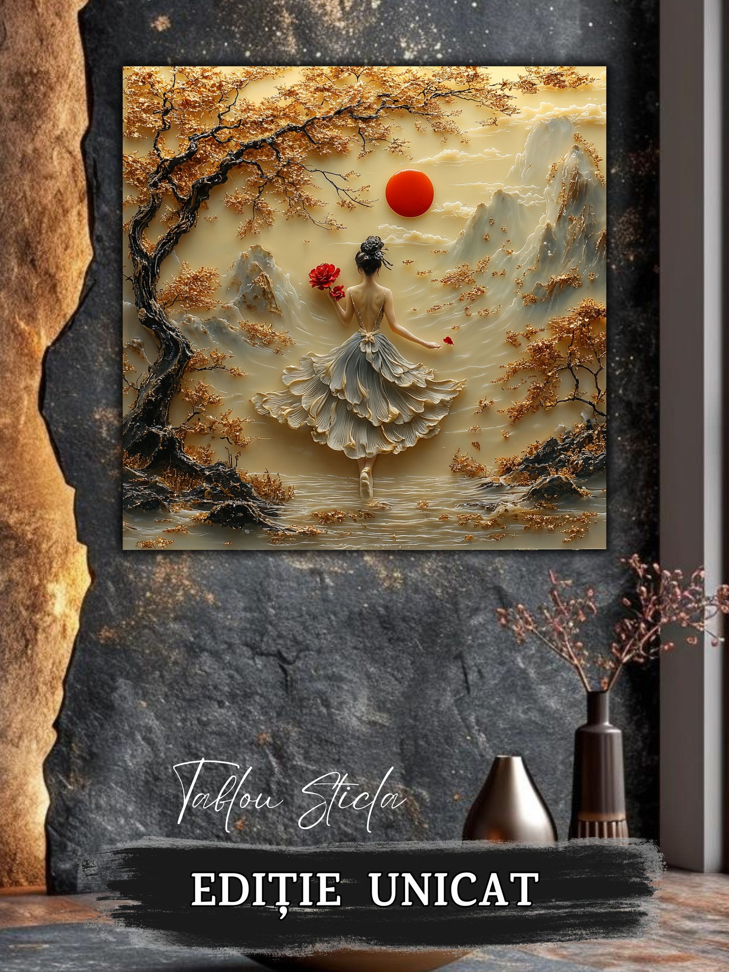 Tablou Sticla Securizata - Fragment of The Soul - 20