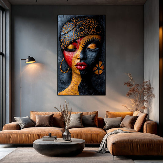 Tablou pt Decorul Livingului Modern – Sticla Securizata – Colectia Ancestral - No15