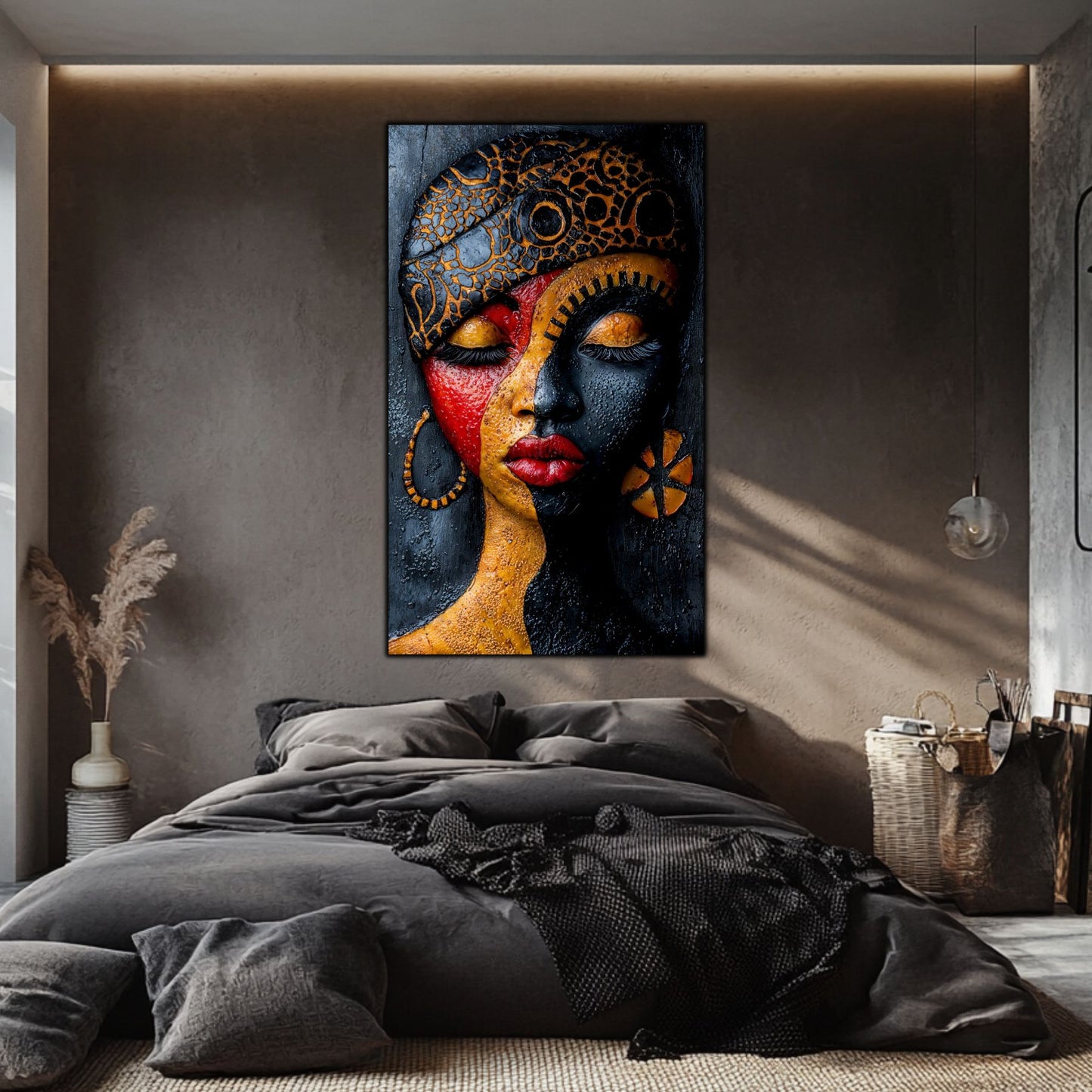 Tablou pt Decorul Livingului Modern – Sticla Securizata – Colectia Ancestral - No15