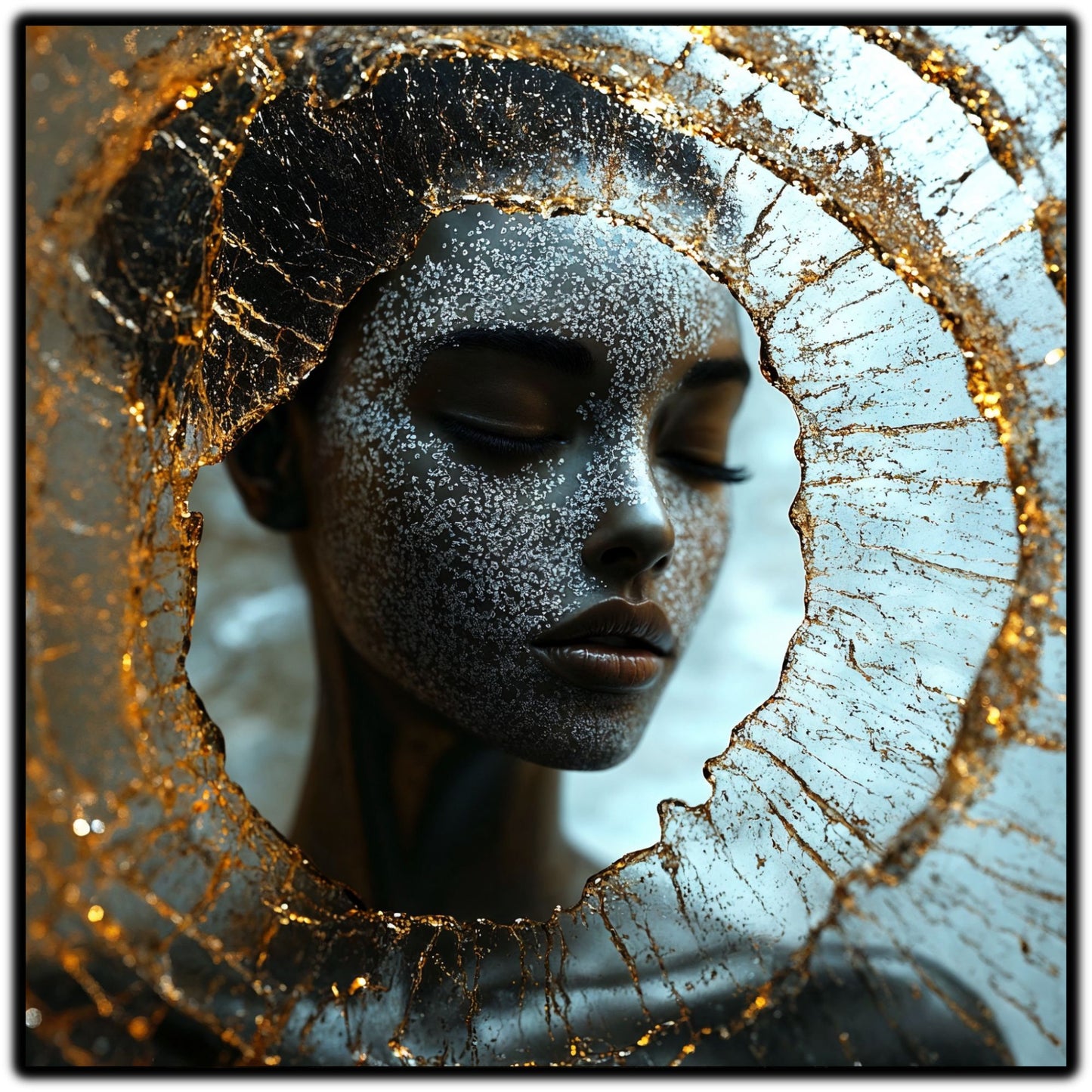 Liquid dream - Tablou Unicat pe Sticla - 11