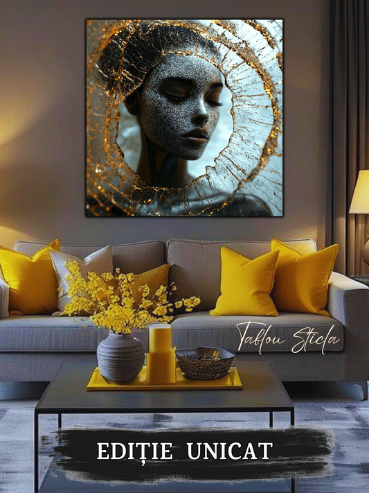 Liquid dream - Tablou Unicat pe Sticla - 11