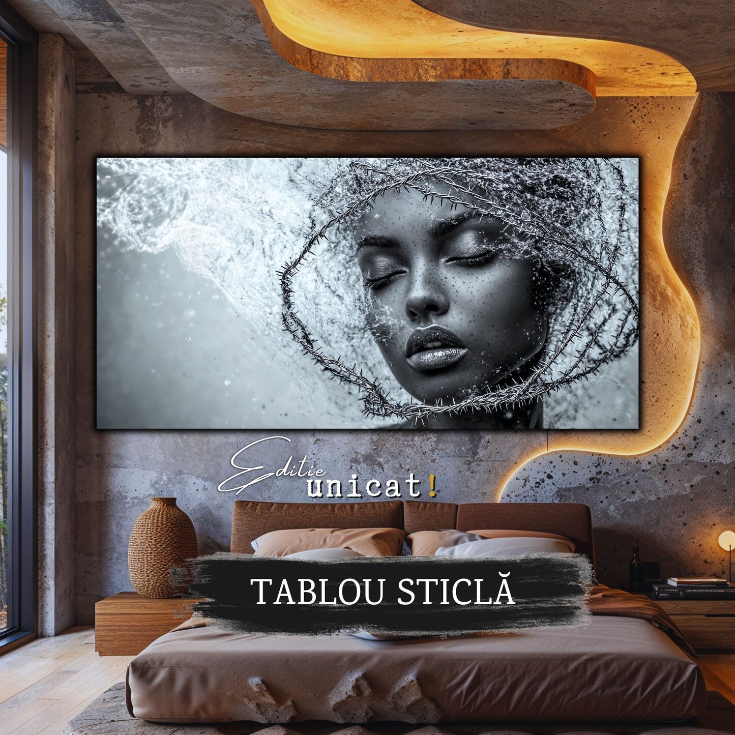 Frosted Soul 08 - Tablou Sticla Securizata