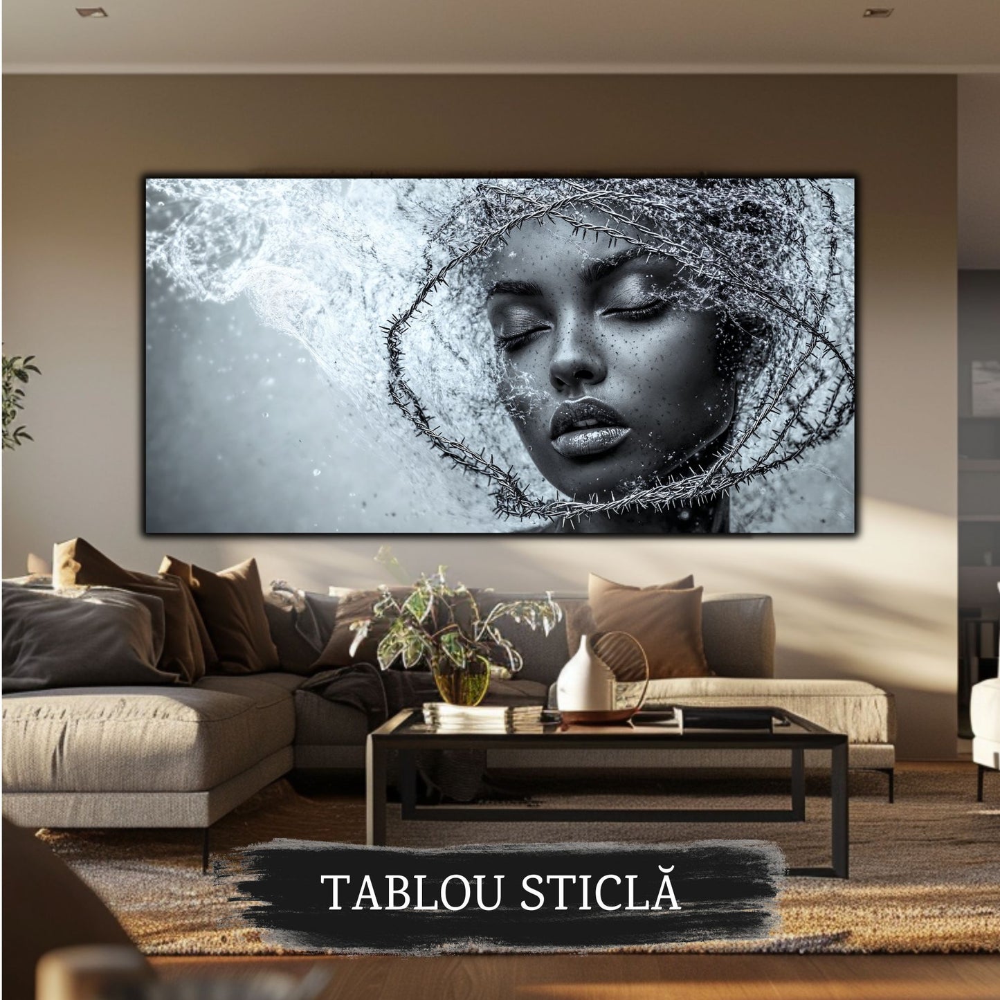Frosted Soul 08 - Tablou Sticla Securizata